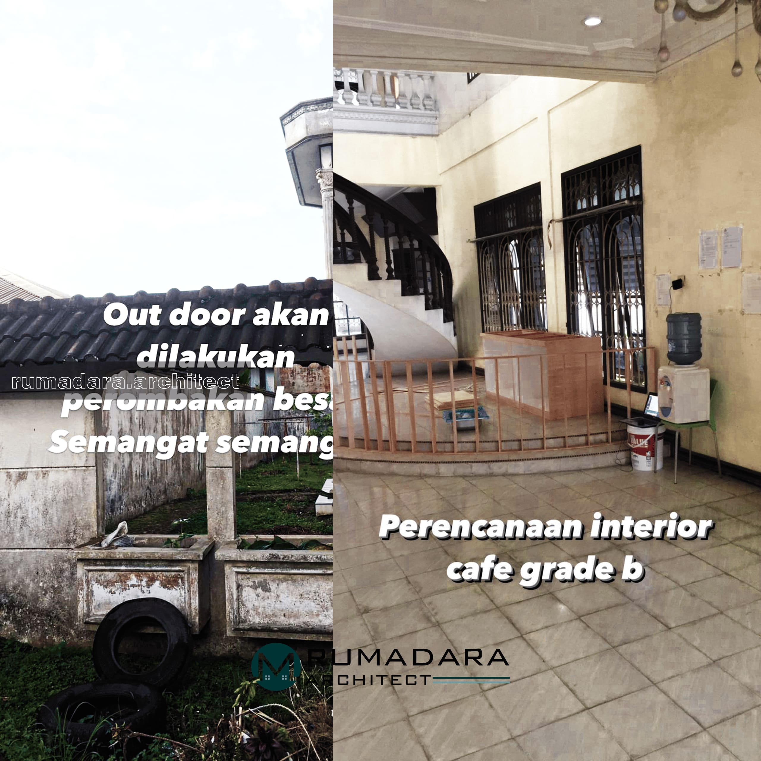 Pengerjaan susunan batu bata